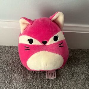 LN Squishmallows Fifi Pink Fox Plush Toy
